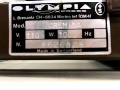 Cremina 1986 (free shipping + 6 month warranty) Used - Brown