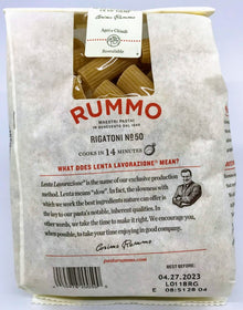 Rummo - Rigatoni #50 - 500g (17.6 oz)
