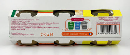 Plasmon - 4 Fruitti 100% Naturale - 240g (3x80g)