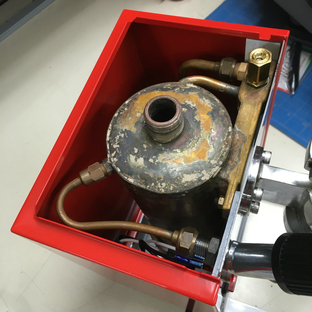 SOLD - Olympia 1988 Cremina Refurbished - New Case New Heating Element, New Portafilter
