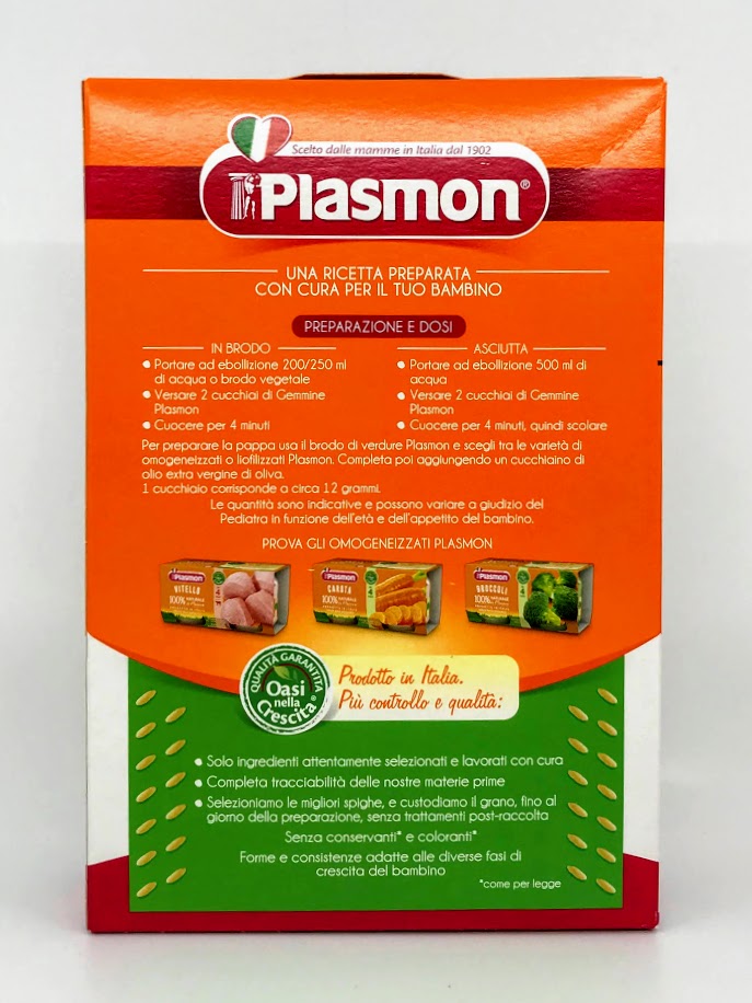 Plasmon - Pastina Gemmine - 340g