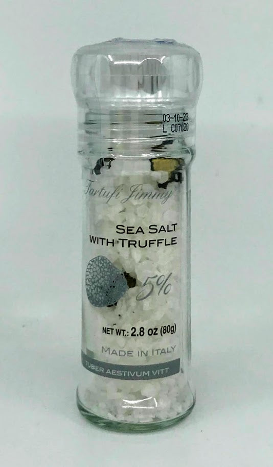 Tartufi Jimmy - Grinder Sea Salt with Grinder - 80g (2.8oz)