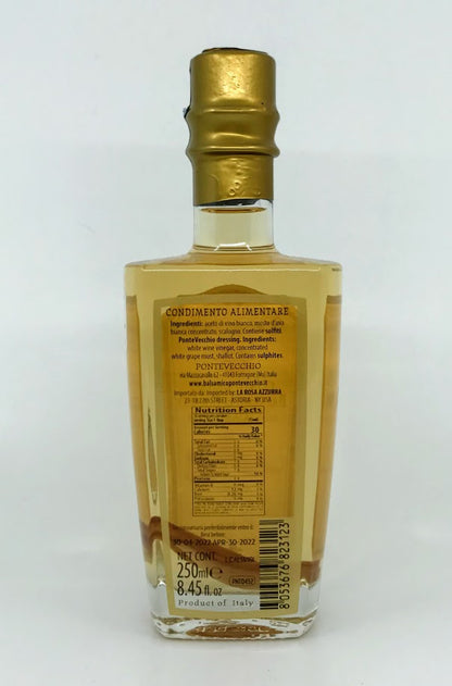 PonteVecchio - White Balsamic - Allo Scalogno -  250ml (8.45 fl. oz)