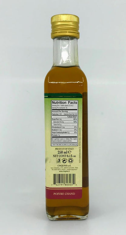 Cinquina - Hot Pepper Olive Oil - 250 ml (8.5 oz)