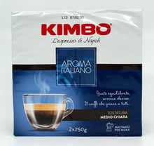 Kimbo Aroma Italiano Brick - Double Pack (2x250g) Medium Roast