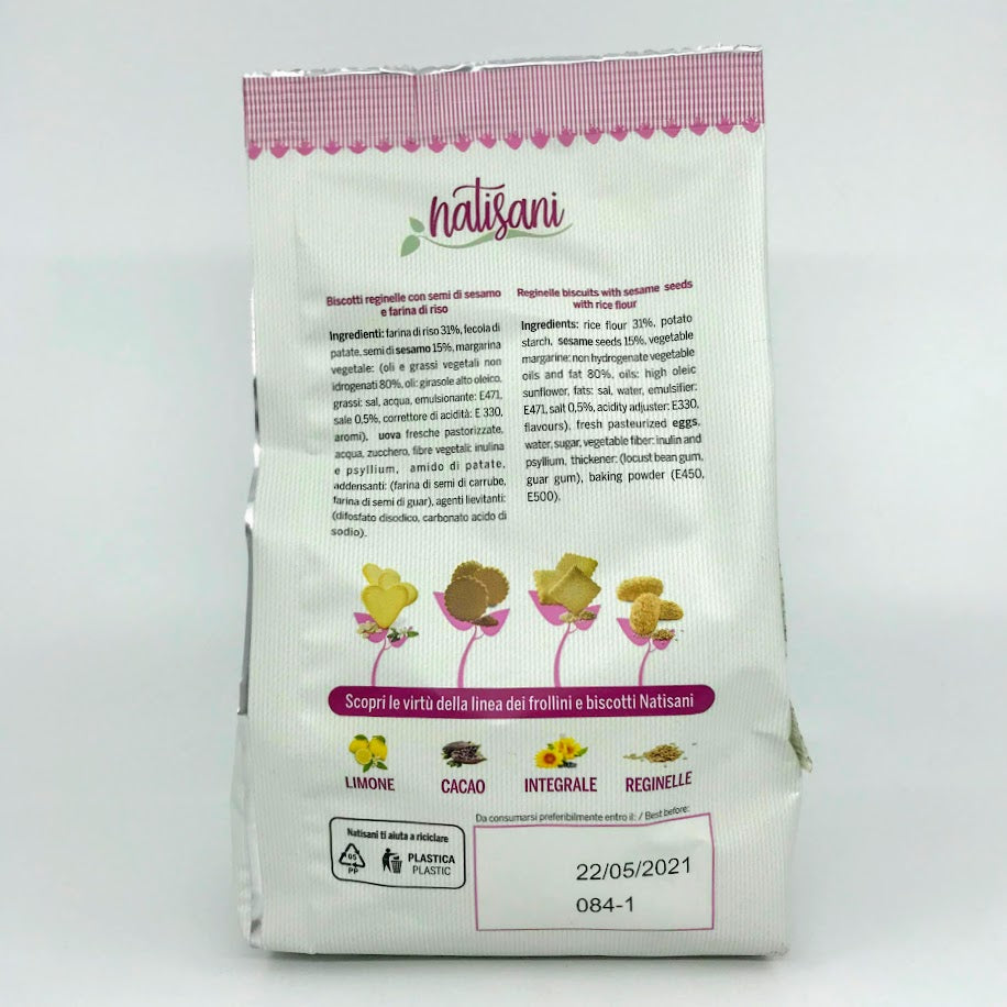 Natisani - Reginelle al Sesamo Seeds - 200g