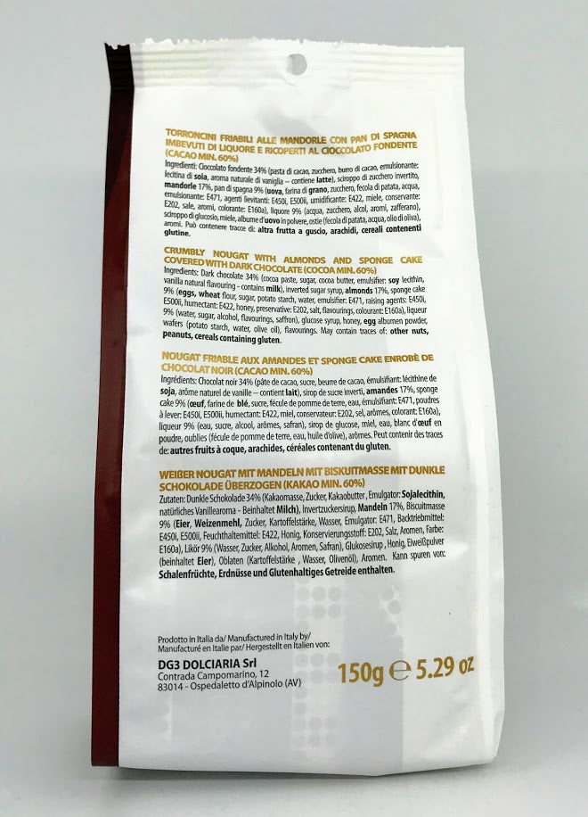 Di Gennaro - Pantorroncini Ricoperti Al Cioccolato Fondente - 5.29 oz