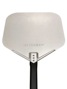 ilFornino® Professional Light Series 12 inch Square Peel w/ 24 inch black handle.