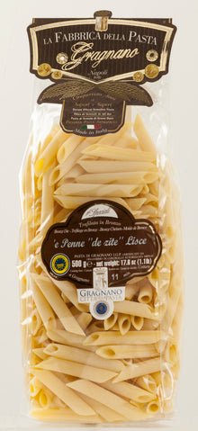 La Fabbrica Della Pasta Di Gragnano - E Penne De Zite Lisce - 500g (17.6 oz)