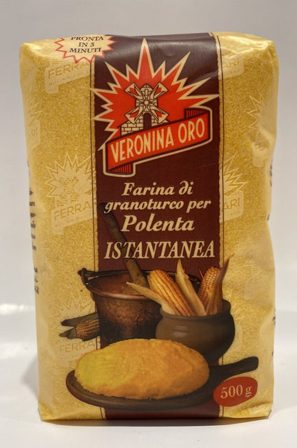 Ferrari - Veronina Oro - Polenta Instantanea 500 Grams (17.6 oz)