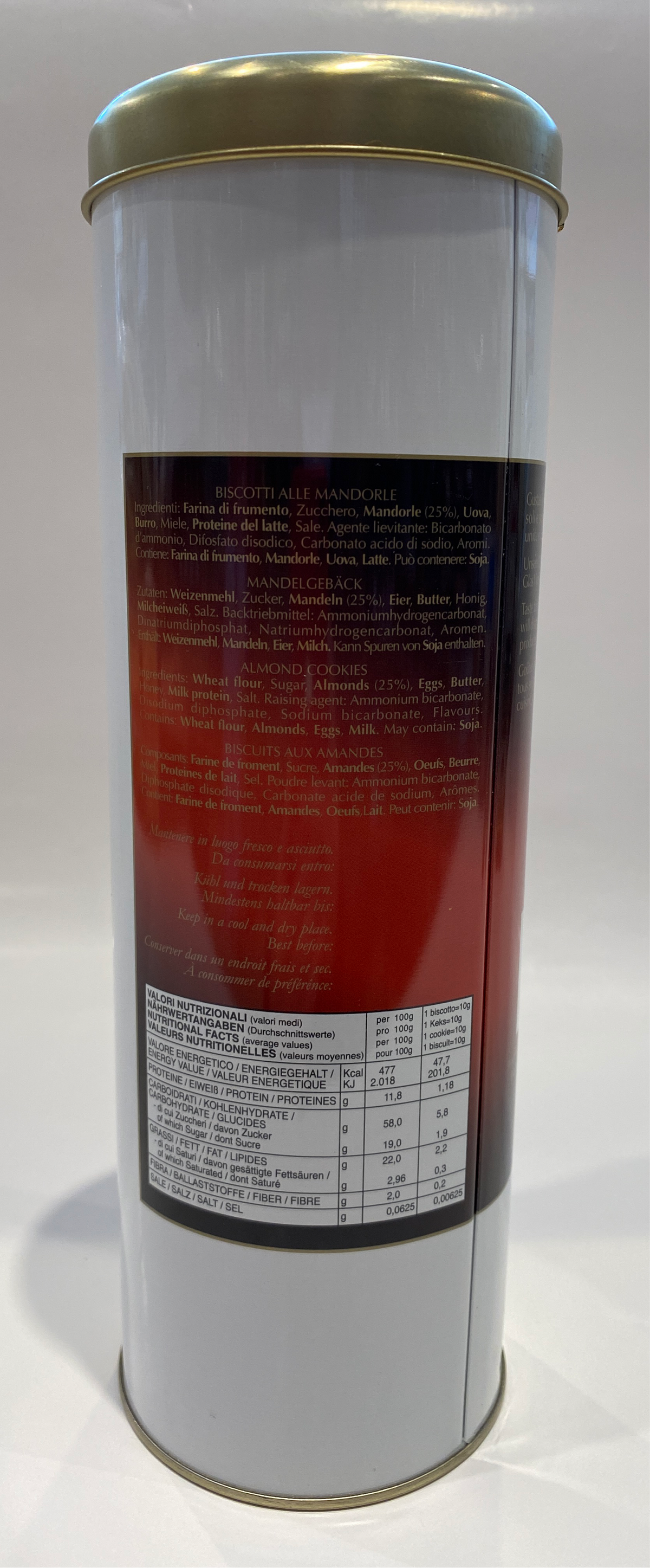 Biscottificio Belli - Cantuccini Alla Mandorla - 8.8 oz