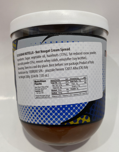 Nutella - Hazelnut Spread 220g (7.76 OZ) - MADE IN ITALY