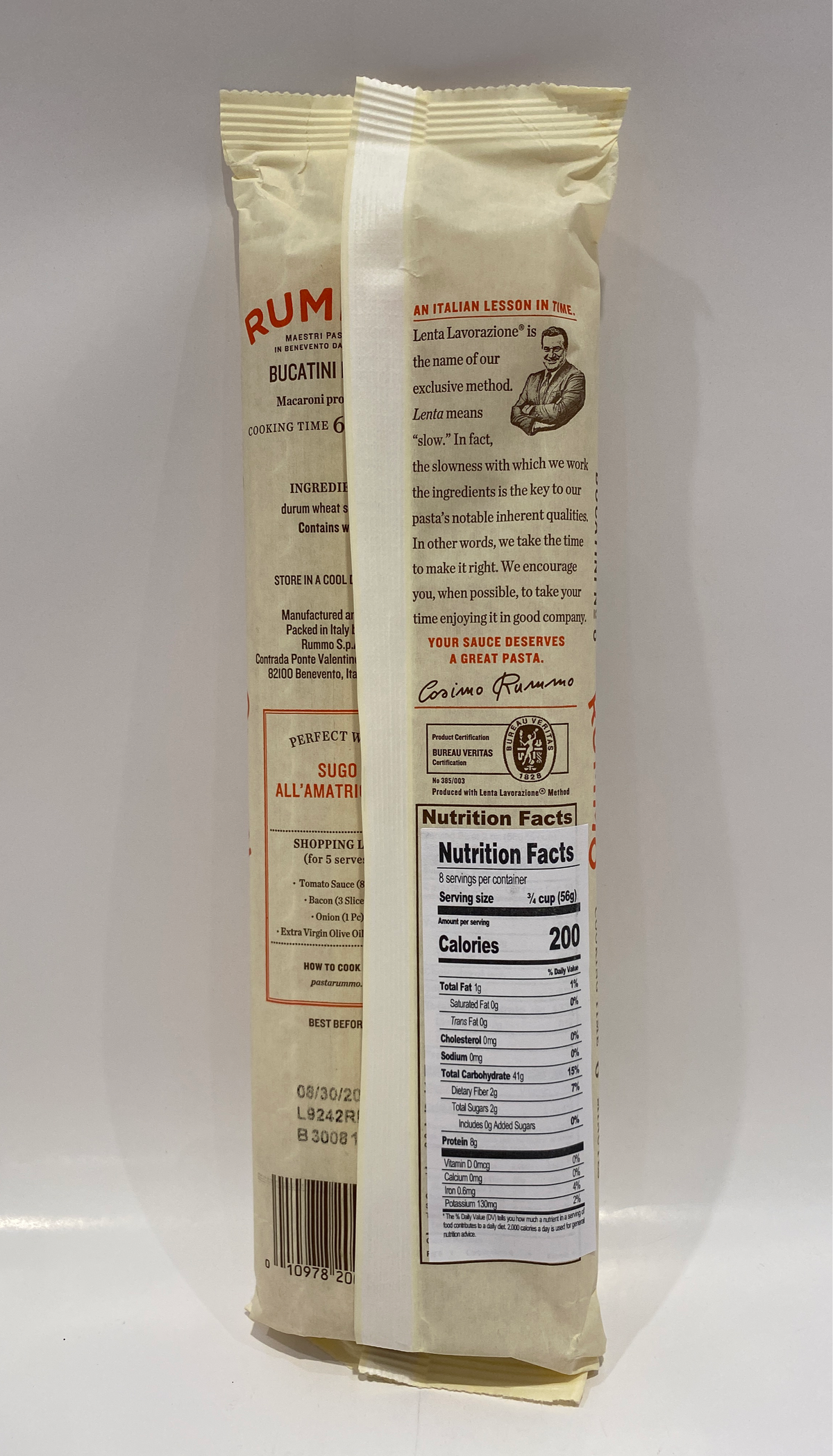 Rummo - Bucatini #6 - Pasta - 454g (16 oz)