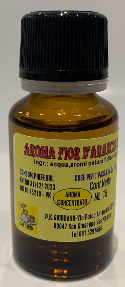 P.K. Giordano - Aroma Fior Arancio Concentrato - 15 ml