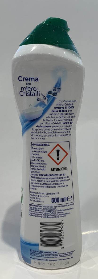 CIF - Crema Con Micro Cristalli - Classico - 500ml