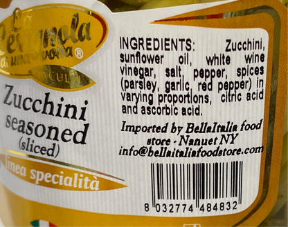 La Cerignola - Zucchini Seasoned - 19.40 oz
