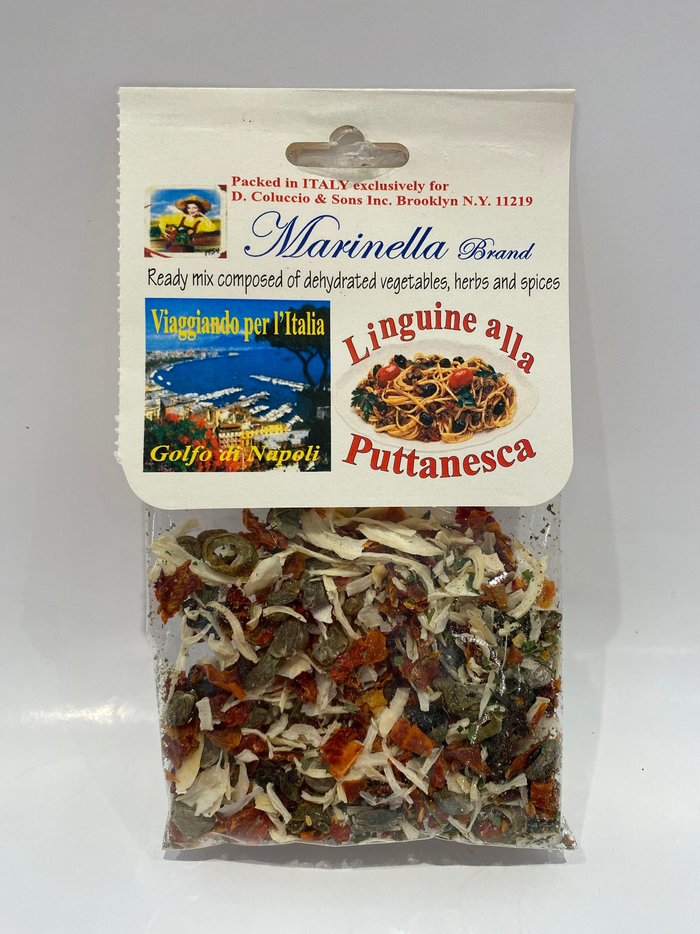 Marinella - Linguine Alla Puttanesca Mix Herbs And Spices - 30g - (1.05 oz)