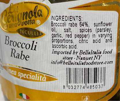 La Cerignola - Broccoli Rabe -  Friarielli - 19.40 oz