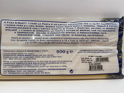 Giuseppe Cocco -  Linguine - 500g (17.6 oz)