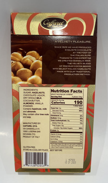 Caffarel - Gianduia 1865 (Gluten Free)