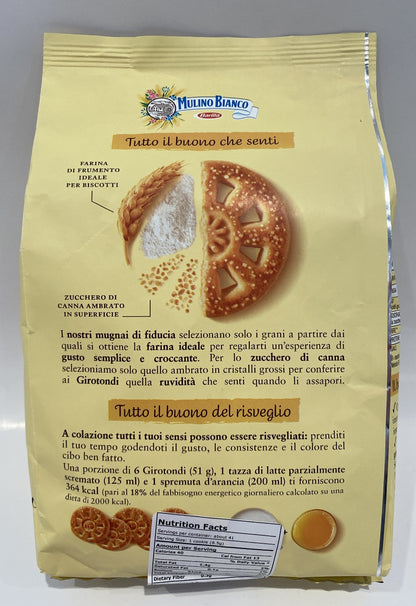Mulino Bianco - Girotondi - Granelli Di Zucchero Di Canna - 12.3 oz