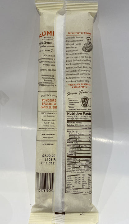 Rummo - Thin Spaghetti #2 Pasta - 454g (16 oz)