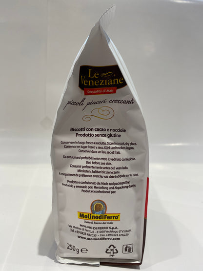Le Veneziane -  Con Cacao e Nocciola - 8.8 oz