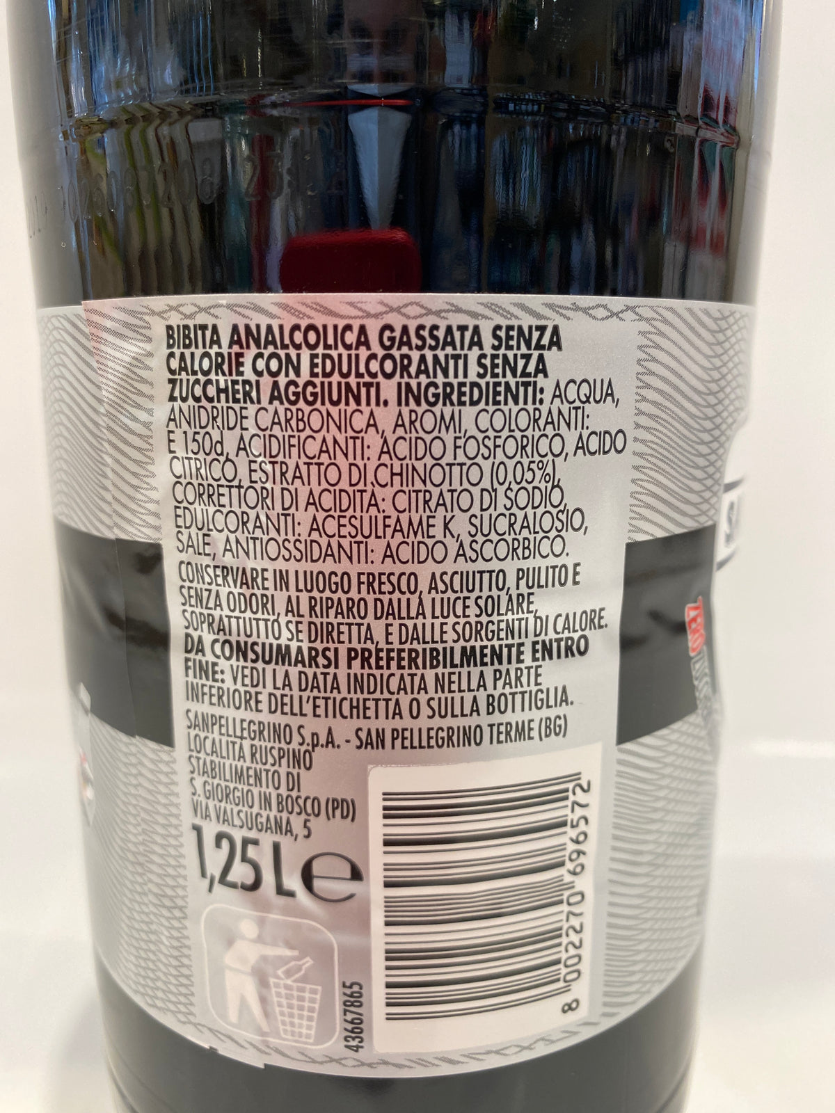 Sanpellegrino - Chino Zero - 42 oz