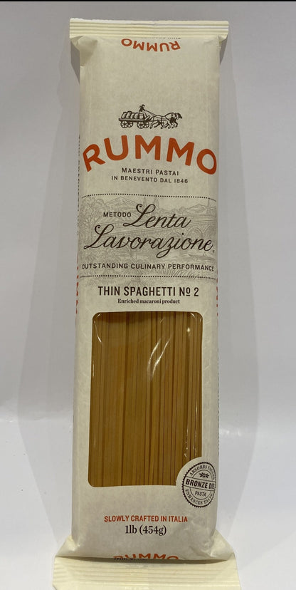 Rummo - Thin Spaghetti #2 Pasta - 454g (16 oz)