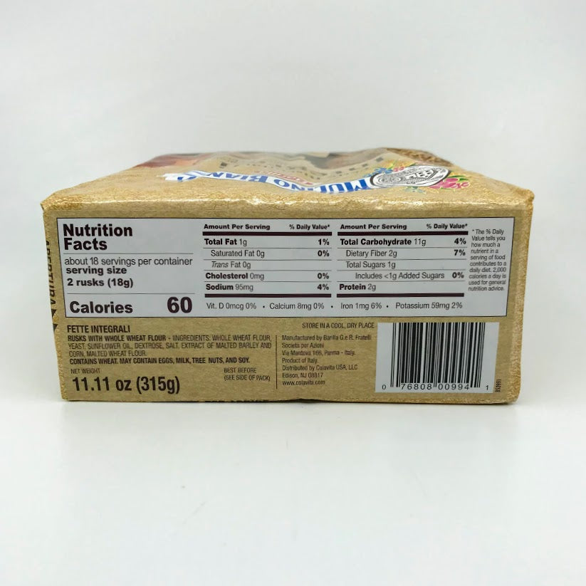 Mulino Bianco -  Fette Biscottate  Integrali -  315G (11 OZ)