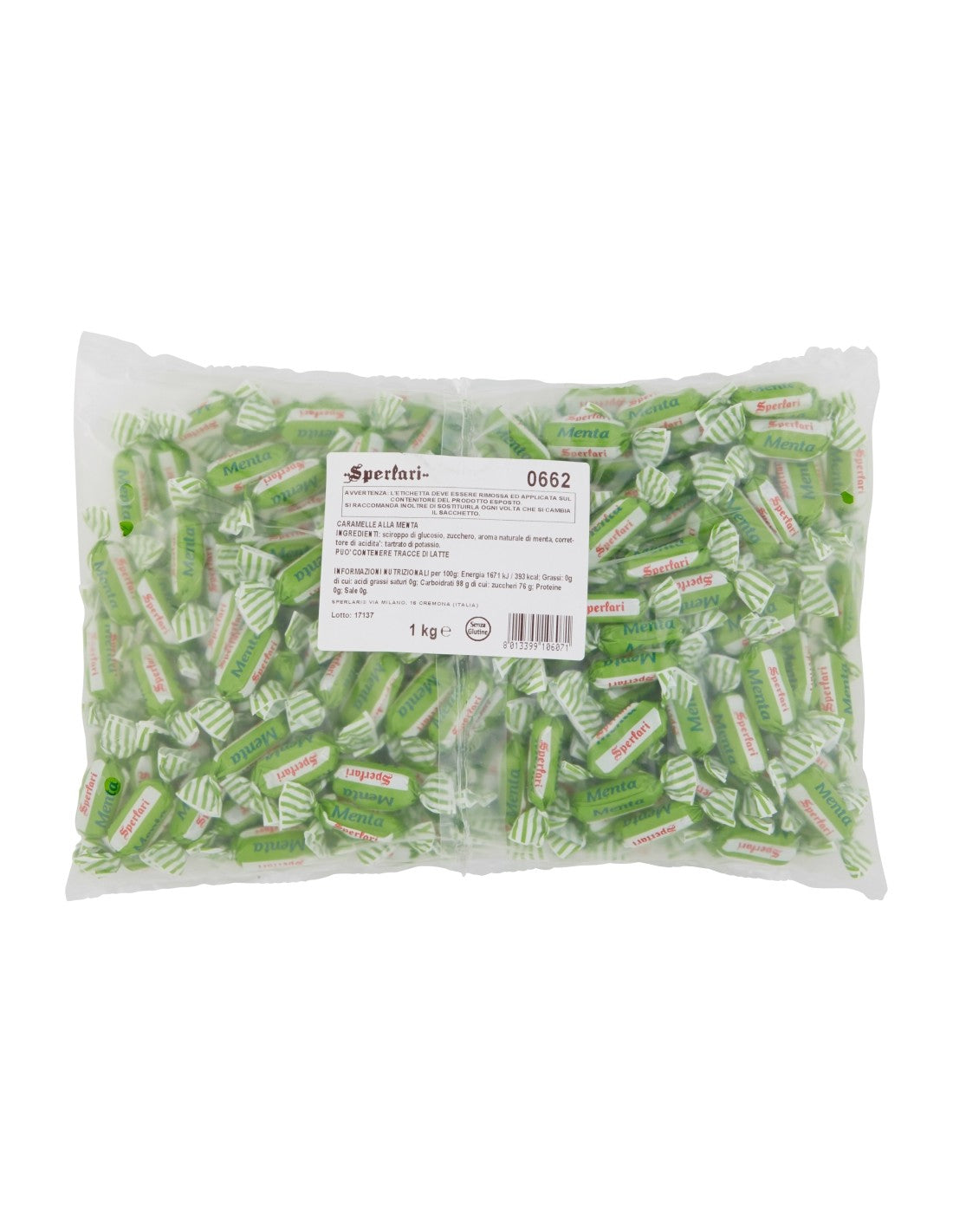 Sperlari - Caramelle alla Menta (Bulk Bag) - 1000g
