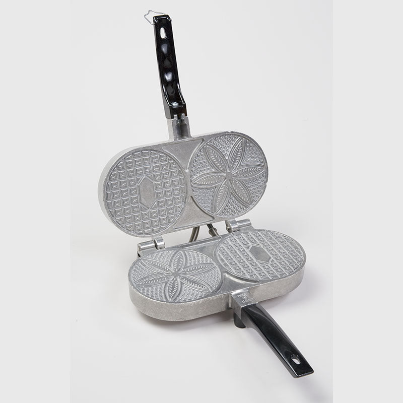 Electric Pizzelle Maker (Teflon) - Made in the USA
